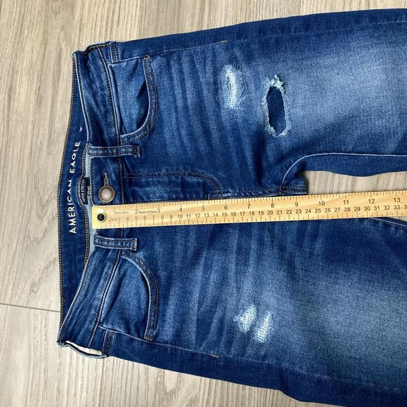American Eagle Jegging Distressed Size 4 Short - Picture 3 of 8